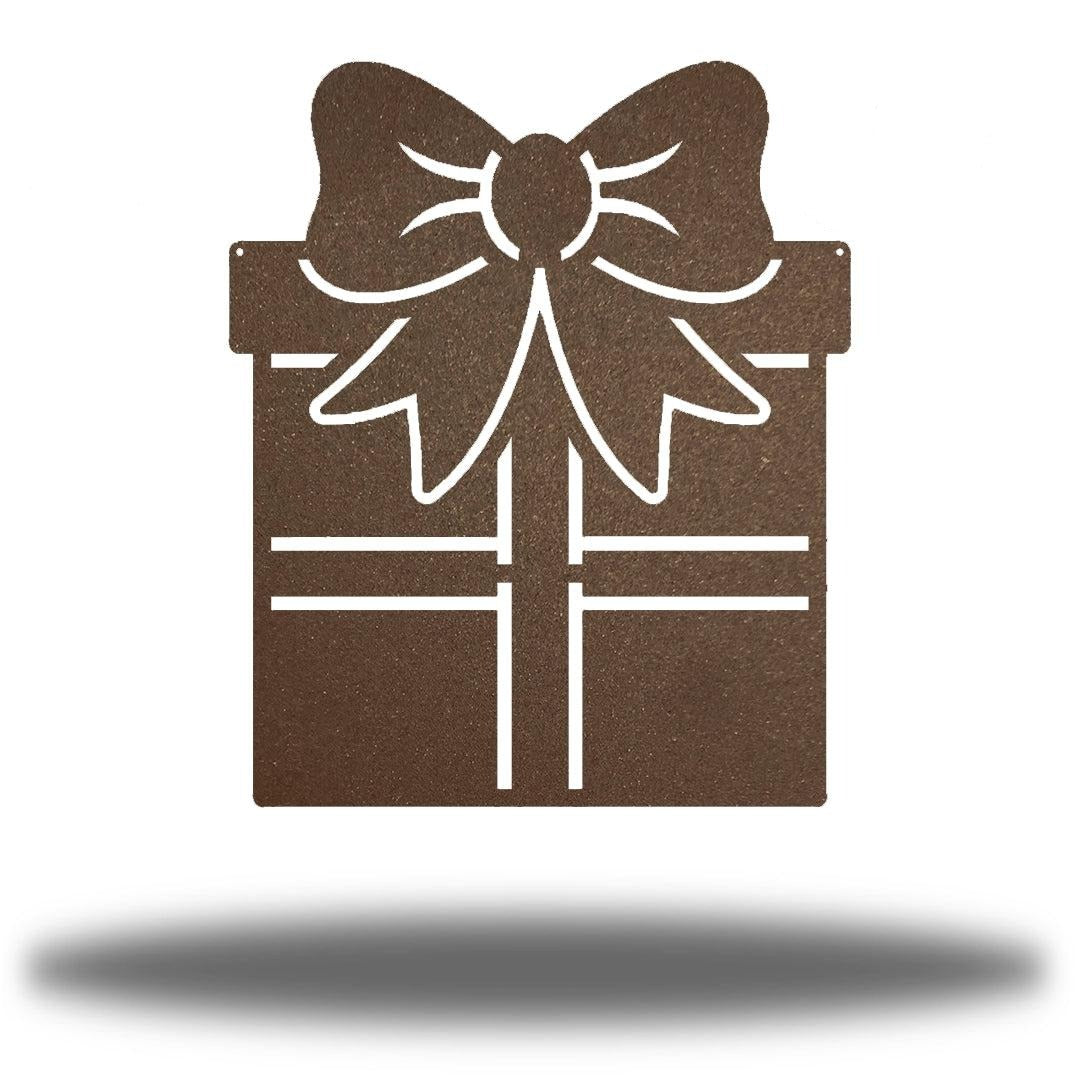 Riverside Designs-Classic Christmas Present-Metal Wall Art Décor